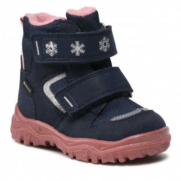 Stivali da neve Superfit - GORE-TEX 1-000045-8010 M Blau/Rosa Stivali da neve Superfit - GORE-TEX 1-000045-8010 M Blau/Rosa