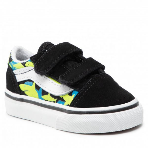 Scarpe sportive Vans - Old Skool V VN000D3Y7T71 (Glow Sharks)Blksafetyylw Scarpe sportive Vans - Old Skool V VN000D3Y7T71 (Glow Sharks)Blksafetyylw