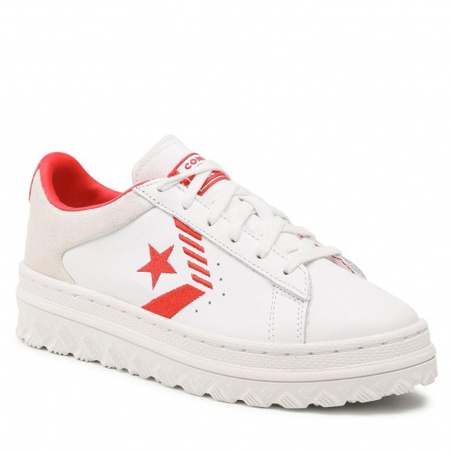 Sneakers CONVERSE - Pro Leather X2 Ox 168691C White/Egret/University Red