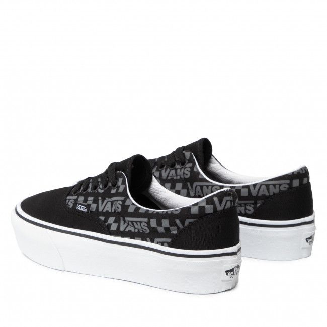 Scarpe sportive VANS - Era Platform VN0A3WLU91C1 (Reflective Logo) Blktrwht