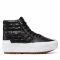 Sneakers Vans - Sk8-Hi Stacked VN0A4BTWA5S1 (Emboss Check) Blk/Tr Wht