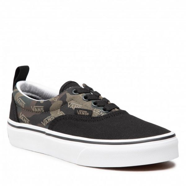 Scarpe sportive Vans - Era Elastic Lace VN0A4U1U8B81 (Logo Camo) Blk/Timberwolf Scarpe sportive Vans - Era Elastic Lace VN0A4U1U8B81 (Logo Camo) Blk/Timberwolf