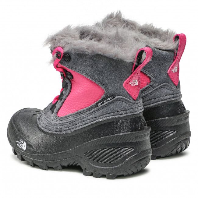 Stivali da neve The North Face - Youth Shellista Extreme NF0A2T5V34P1 Zinc Grey/Cabaret Pink