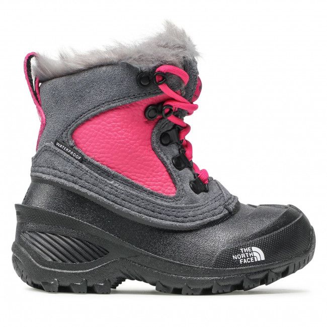 Stivali da neve The North Face - Youth Shellista Extreme NF0A2T5V34P1 Zinc Grey/Cabaret Pink