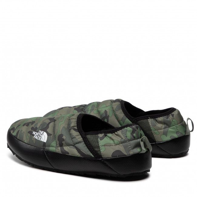 Pantofole The North Face - Thermoball Traction Mule V NF0A3UZN33U Thyme Brushwood Camo Print/Thyme