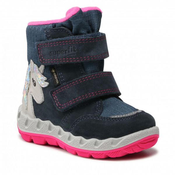 Stivali da neve Superfit - GORE-TEX 1-006010-8000 M Blau/Rosa Stivali da neve Superfit - GORE-TEX 1-006010-8000 M Blau/Rosa