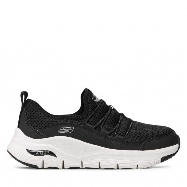 Scarpe SKECHERS - Lucky Thoughts 149056/BKW Black/White