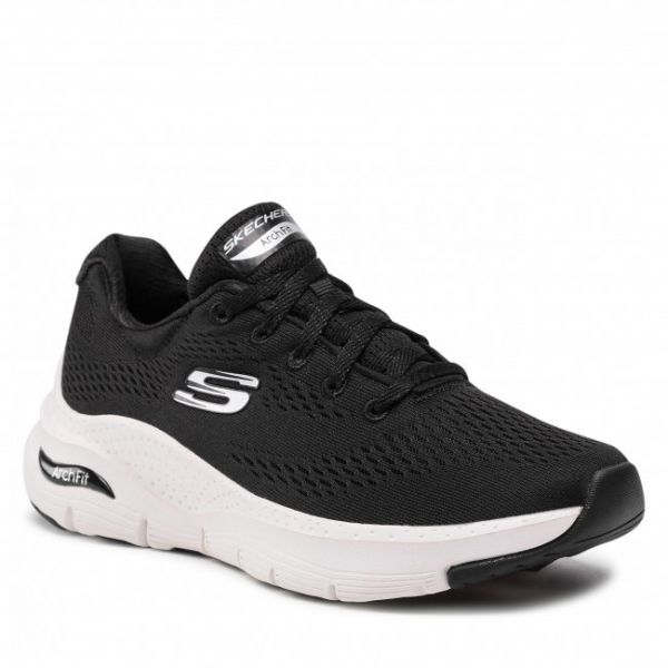 Sneakers SKECHERS - Arch Fit 149057/BKW Black/White Sneakers SKECHERS - Arch Fit 149057/BKW Black/White
