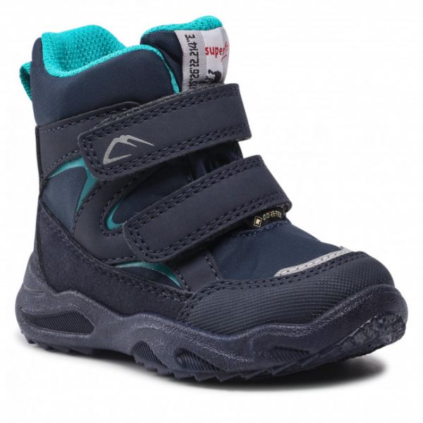 Stivali da neve SUPERFIT - 1-009221-8000 M Blau/Grün Stivali da neve SUPERFIT - 1-009221-8000 M Blau/Grün