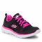 Scarpe SKECHERS - New World 12997/BKHP Black/Hot Pink
