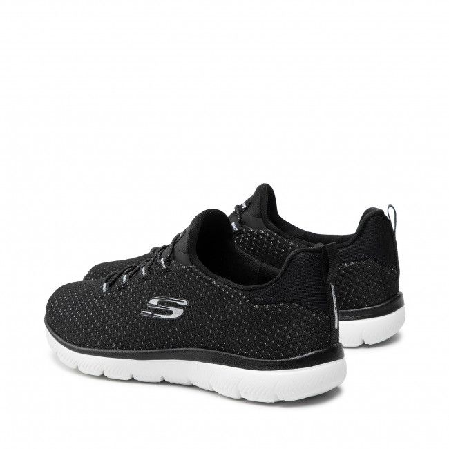 Sneakers SKECHERS - Bright Bezel 149204/BKSL Black/Silver