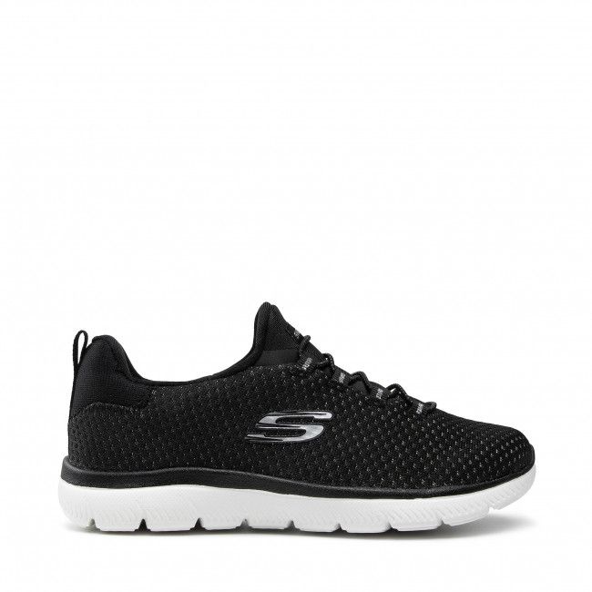 Sneakers SKECHERS - Bright Bezel 149204/BKSL Black/Silver