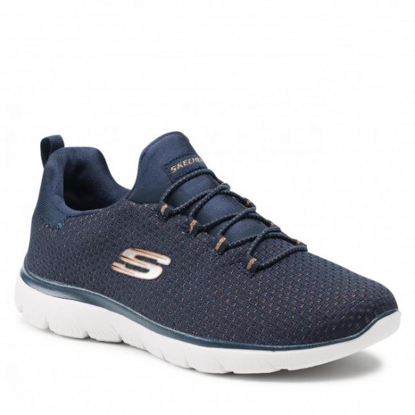 Sneakers SKECHERS - Bright Bezel 149204/NVGD Navy/Gold Sneakers SKECHERS - Bright Bezel 149204/NVGD Navy/Gold