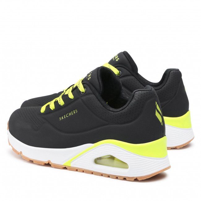 Sneakers SKECHERS - Uno 155172/BKLM Black/Lime