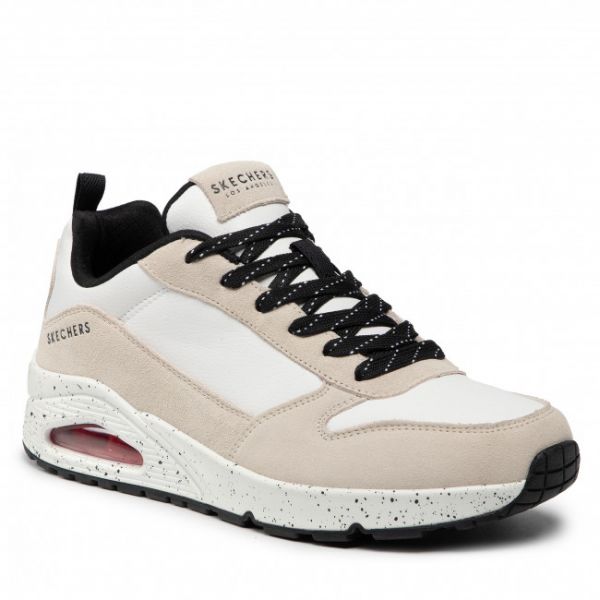 Sneakers SKECHERS - Draw 2 232153/WBK White/Black Sneakers SKECHERS - Draw 2 232153/WBK White/Black