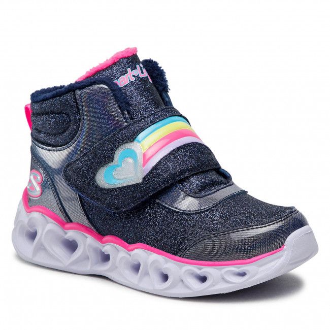 Polacchi SKECHERS - Brilliant Rainbow 302669L/NVPK Nvy/Pnk