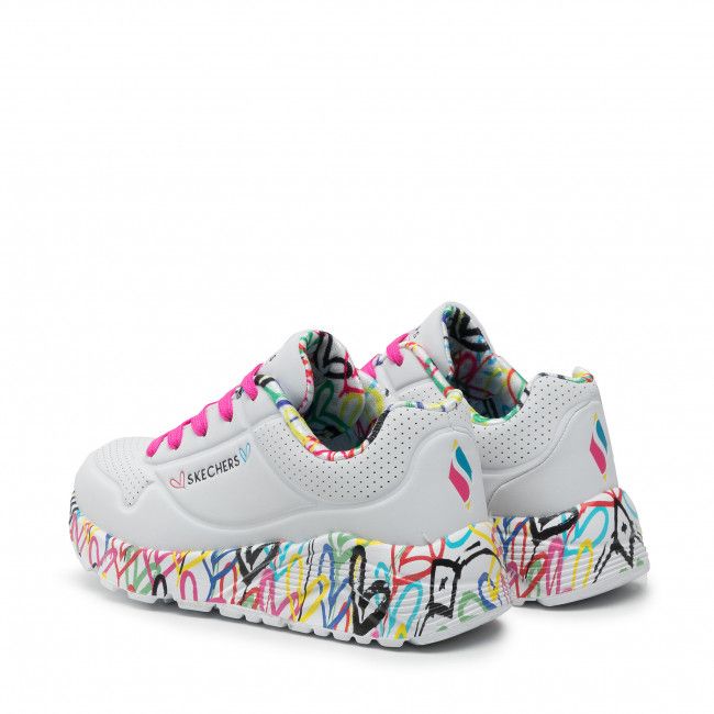 Sneakers SKECHERS - Lovely Luv 314976L/WMLT White/Multi