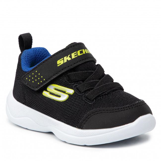 Sneakers SKECHERS - Mini Wanderer 407300N/BBLM Blk/Blue/Lime