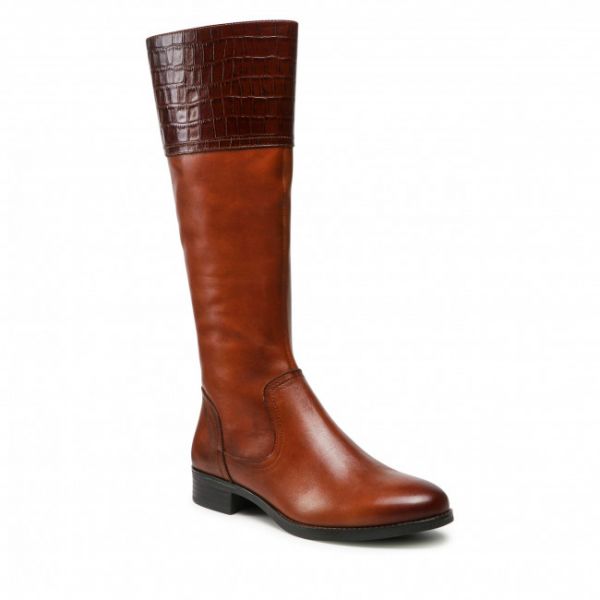 Stivali al ginocchio CAPRICE - 9-25508-27 Cognac Comb 313 Stivali al ginocchio CAPRICE - 9-25508-27 Cognac Comb 313