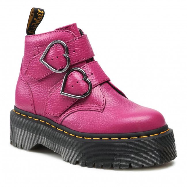 Scarponcini DR. MARTENS - Devon Heart 26900673 Fuchsia