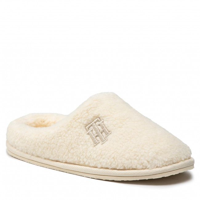 Pantofole TOMMY HILFIGER - FW0FW06137 Shaved Lemon Ice Z01