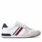 Sneakers Tommy Hilfiger - Iconic Leather Runner FM0FM03272 White YBR