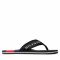 Infradito Tommy Hilfiger - Th Flag Mens Beach Sandal FM0FM03919 Black BDS