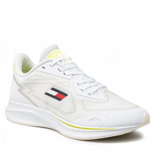 Sneakers TOMMY HILFIGER - Ts Sleek 1 Women FC0FC00033 White YBR Sneakers TOMMY HILFIGER - Ts Sleek 1 Women FC0FC00033 White YBR