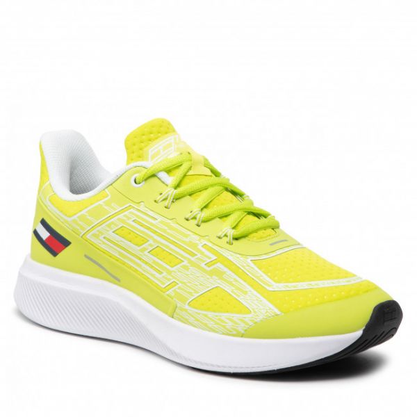 Sneakers TOMMY HILFIGER - Ts Sport 4 Women FC0FC00036 Citrus Lime LSM Sneakers TOMMY HILFIGER - Ts Sport 4 Women FC0FC00036 Citrus Lime LSM
