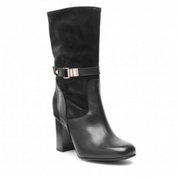 Stivali TOMMY HILFIGER - Elevated Th High Heel Boot FW0FW06056 Black BDS Stivali TOMMY HILFIGER - Elevated Th High Heel Boot FW0FW06056 Black BDS