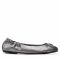 Ballerine TOMMY HILFIGER - Festive Essential Ballerina FW0FW06131 Silver 0IN
