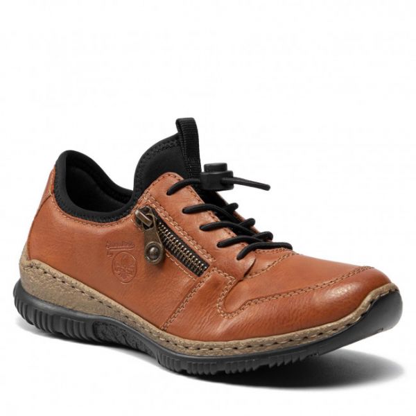 Scarpe basse RIEKER - N32G0-24 Braun