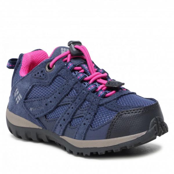 Scarpe da trekking Columbia - Childrens Redmond Waterproof BC2857 Bluebell/Pink Ice Scarpe da trekking Columbia - Childrens Redmond Waterproof BC2857 Bluebell/Pink Ice