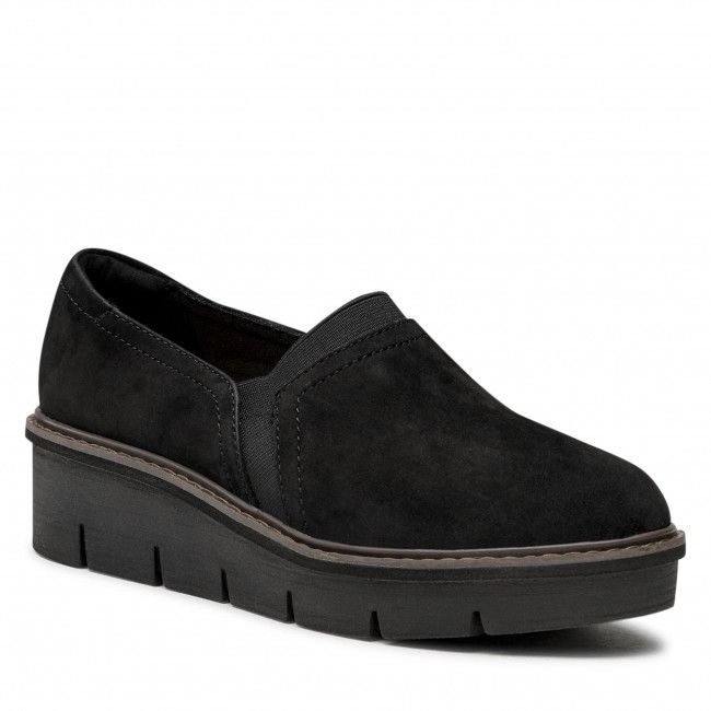 Scarpe basse CLARKS - Airabell Mid 261632994 Black Suede