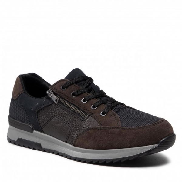 Sneakers RIEKER - 16128-25 Braun Kombi Sneakers RIEKER - 16128-25 Braun Kombi