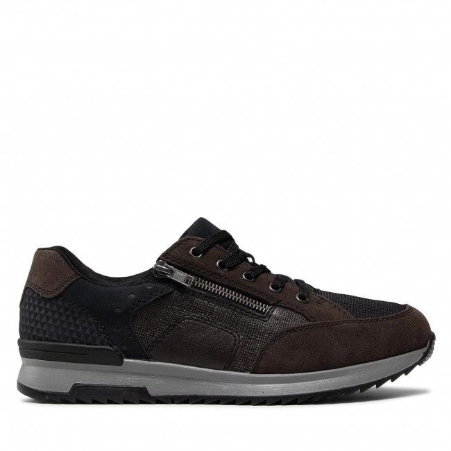 Sneakers RIEKER - 16128-25 Braun Kombi