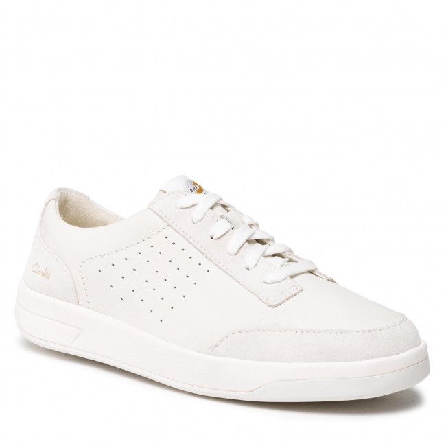 Sneakers Clarks - Hero Air Lace 261528877 White Leather