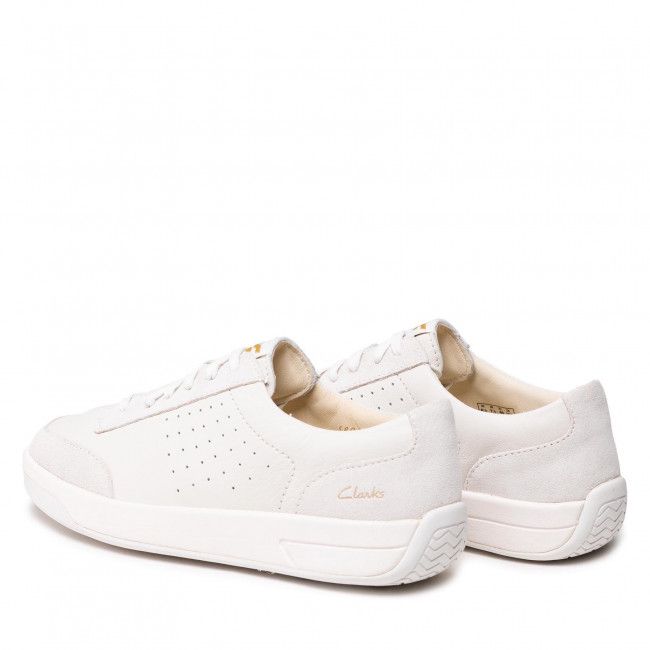 Sneakers Clarks - Hero Air Lace 261528877 White Leather