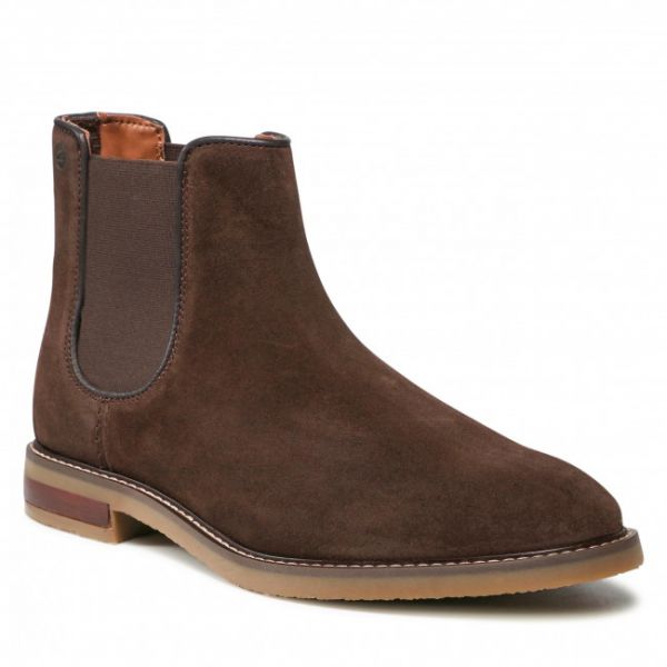 Chelsea Clarks - Jaxen Chelsea 261628067 Brown Suede Chelsea Clarks - Jaxen Chelsea 261628067 Brown Suede
