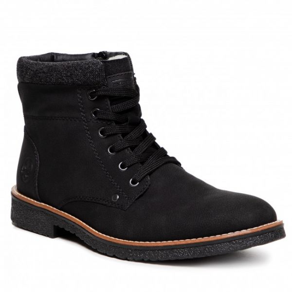 Polacchi Rieker - 33640-01 Schwarz Polacchi Rieker - 33640-01 Schwarz