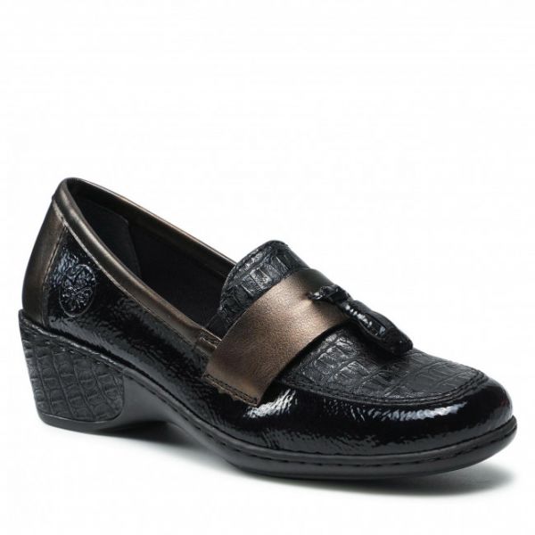 Scarpe basse RIEKER - 47171-00 Schwarz Scarpe basse RIEKER - 47171-00 Schwarz