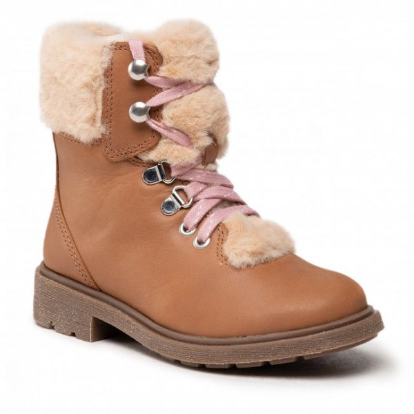 Scarponcini CLARKS - Astrol Hiker T 261616896 Tan Leather Scarponcini CLARKS - Astrol Hiker T 261616896 Tan Leather