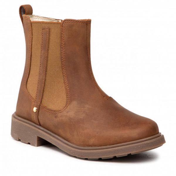 Tronchetti Clarks - Astrol Orin K 261541676 Tan Leather Tronchetti Clarks - Astrol Orin K 261541676 Tan Leather