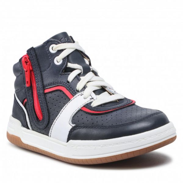 Polacchi Clarks - Fawn Peak K 261590007 Navy Leather Polacchi Clarks - Fawn Peak K 261590007 Navy Leather