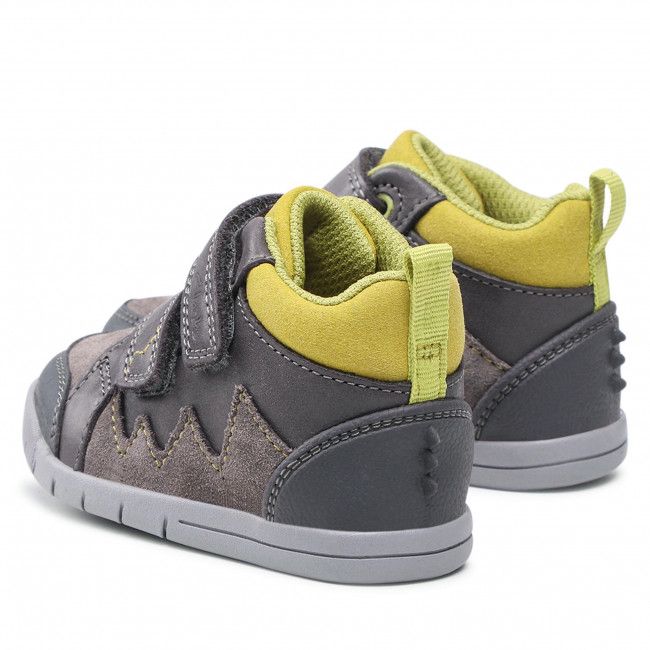 Polacchi CLARKS - Rex Park T 261626427 Grey Leather