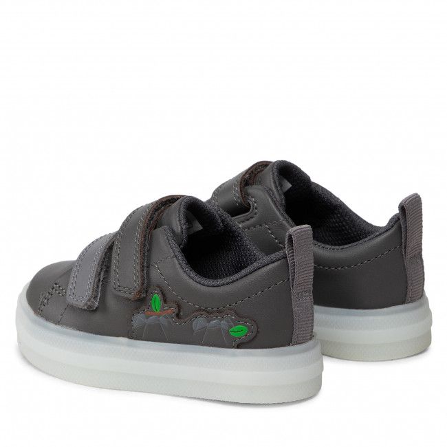 Sneakers Clarks - Flare Bug T 261620627 Dark Grey Lea