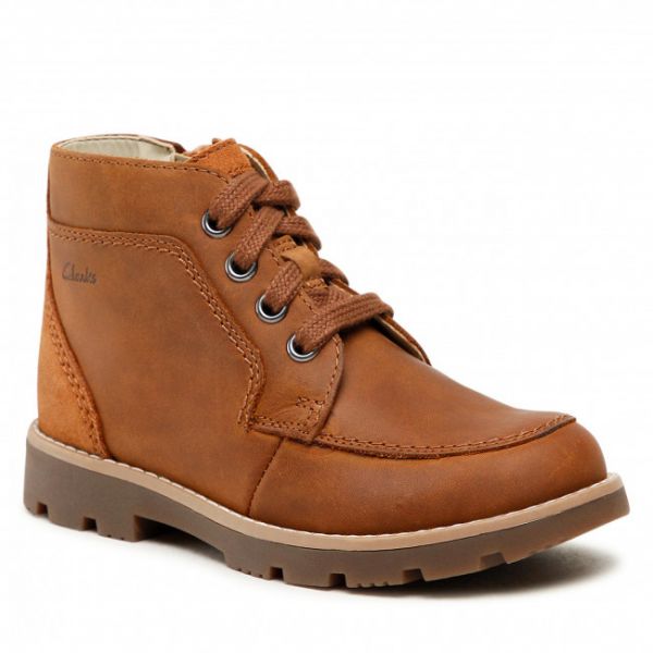 Polacchi CLARKS - Heath Lace K 261540887 Ten Leather Polacchi CLARKS - Heath Lace K 261540887 Ten Leather
