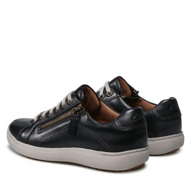 Sneakers CLARKS - Nalle Lace 261591244 Black Leather