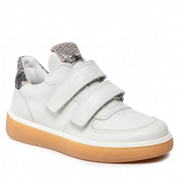 Sneakers ECCO - Street Tray K 70525260248 White/Limestoneblack Sneakers ECCO - Street Tray K 70525260248 White/Limestoneblack