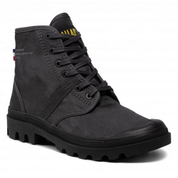 Scarponcini Palladium - Pallabrousse Lgn Wax 77188-074-M Raven